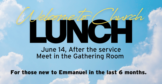 Welcome to Church Lunch