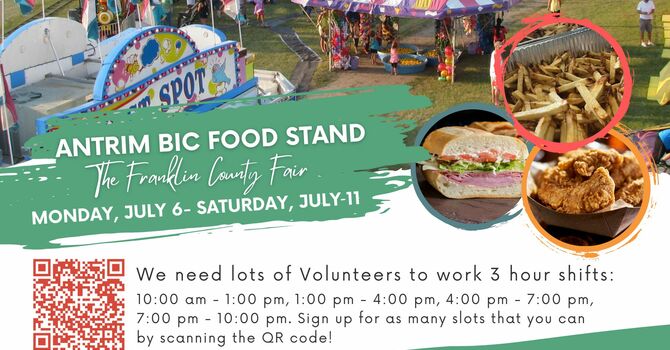 Franklin County Fair Food Stand