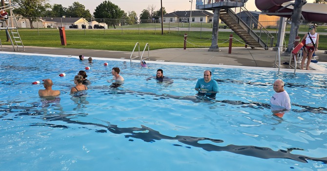 New Zion's Pool Party for the Parish