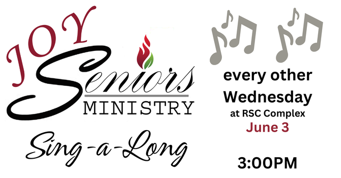 JOY  Seniors Sing-a-Long