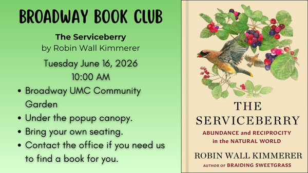 Broadway Book Club June Title