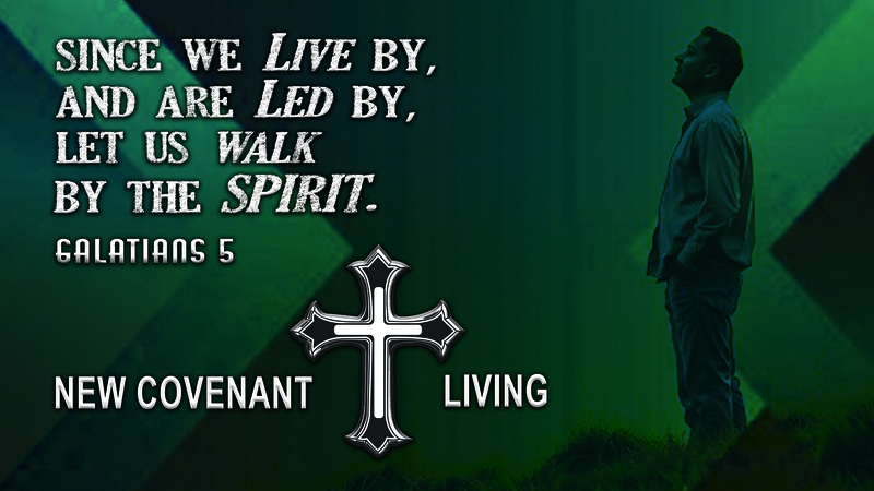 Since we Live by, and are Led by, let us Walk by the SPIRIT.