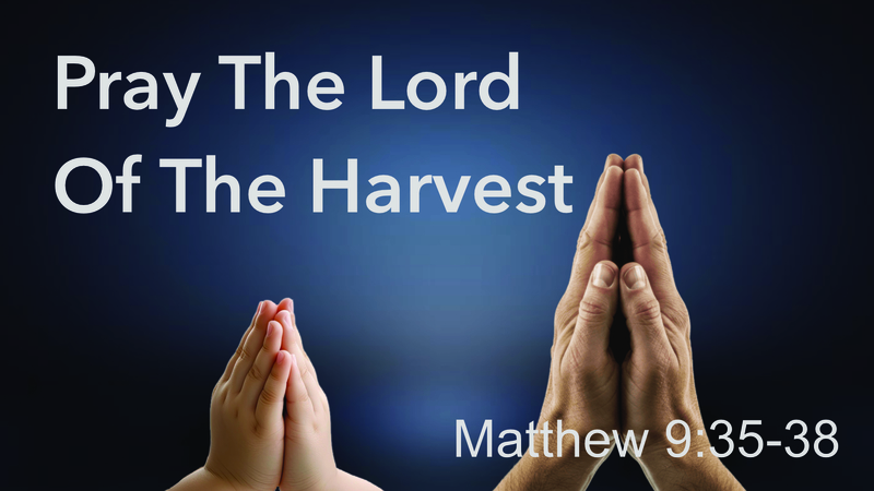Pray Ye The Lord Of The Harvest