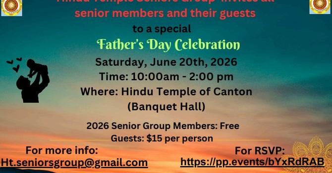 Seniors Father's day Celebration