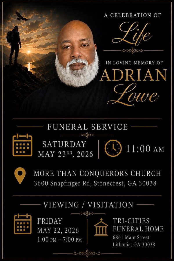Honoring Minister Adrian Lowe