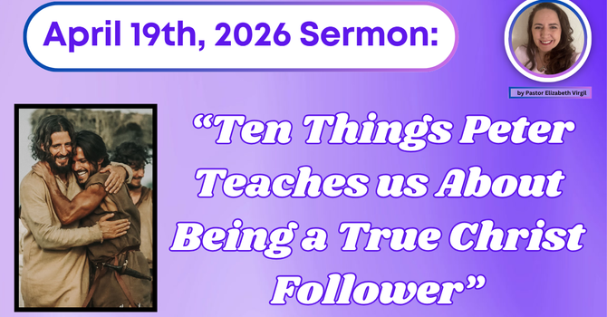 Ten Things Peter Teaches Us About Being A True Christ Follower