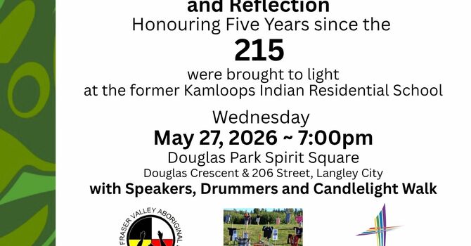 Honouring 5 Years since Unmarked Graves discovered