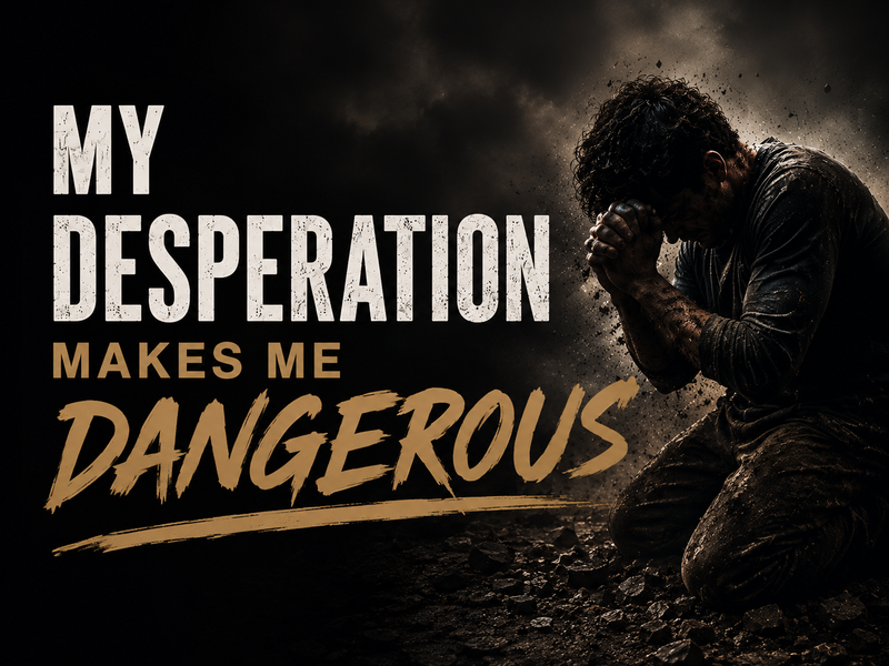 My Desperation Makes Me Dangerous