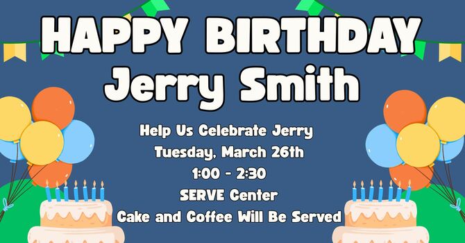 Celebrating Jerry Smith!