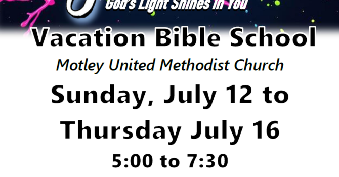 Let's Glow! Vacation Bible School