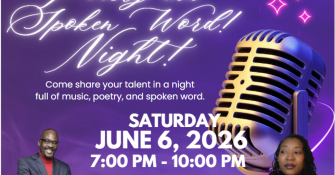 Poetry and Spoken Word Night!