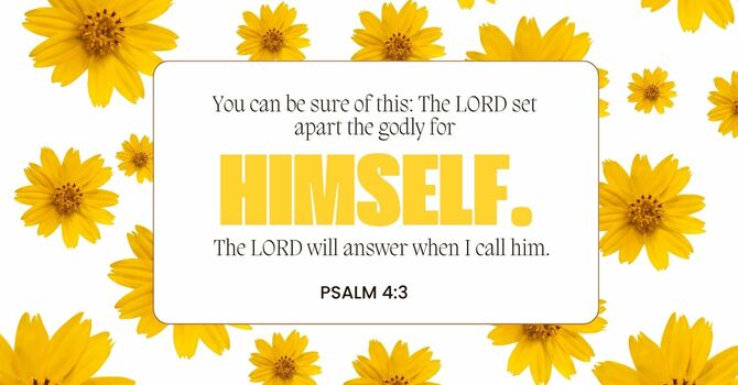 Why Did God Choose You?