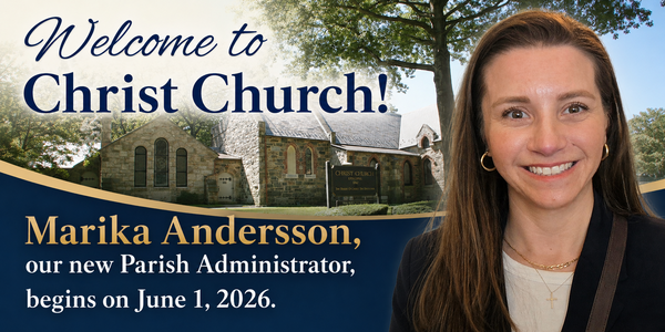 Welcome to our New Parish Administrator, Marika Andersson