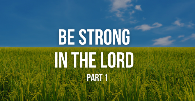 Be Strong in the Lord - Part 1 Endure