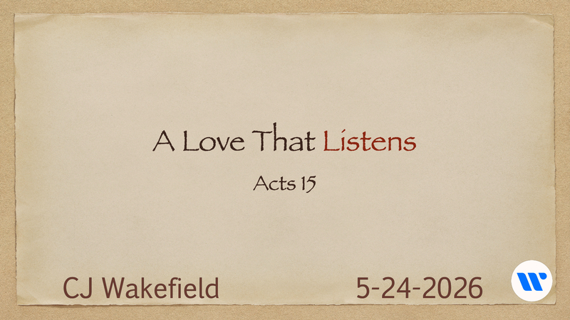 A Love That Listens