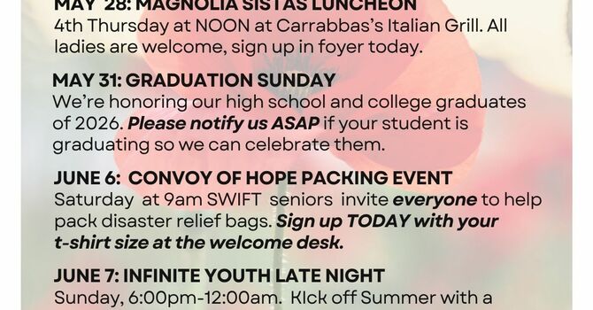 Digital Bulletin 5.24.26