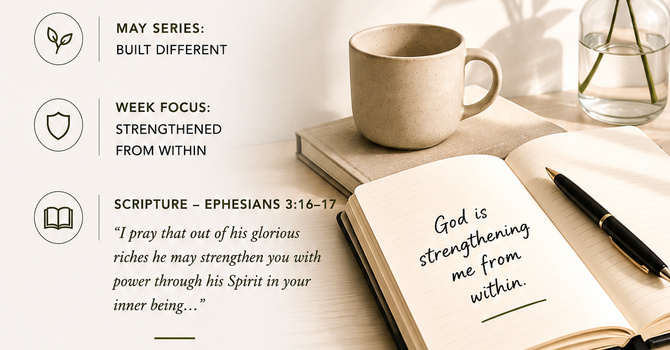 SUNDAY REFLECTION - Strength That Shows Up image