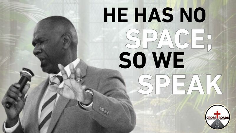 He Has No Space. So We Speak