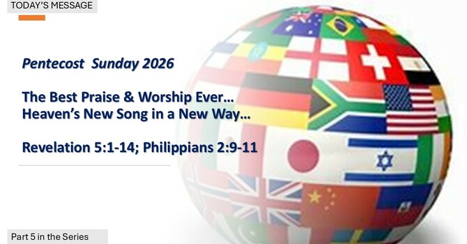"The Best Praise & Worship Ever…Heaven’s New Song in a New Way"