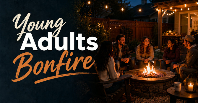 Young Adults Bonfire