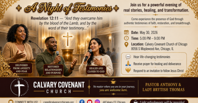 A Night of Testimony