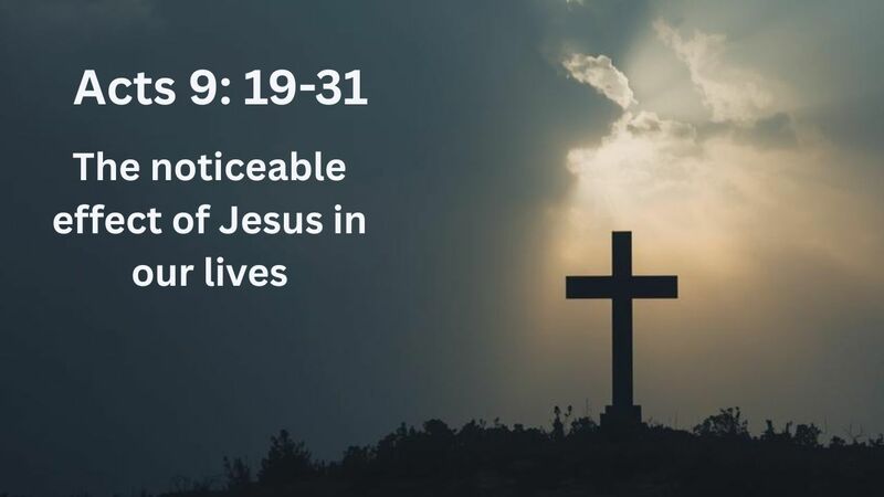 The Noticeable Effect of Jesus In Our Lives | Pastor Jake Babinsack