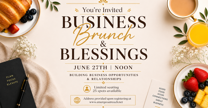 Business Brunch & Blessings