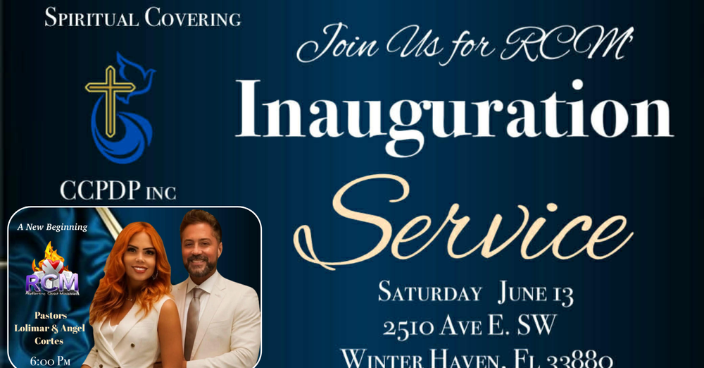 Inauguration Service 