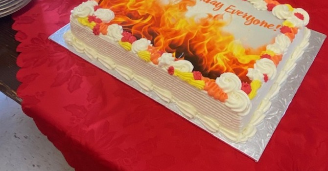 Pentecost Cake!