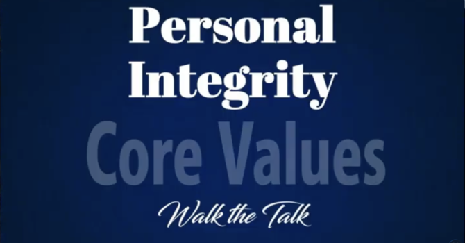 "Personal Integrity"