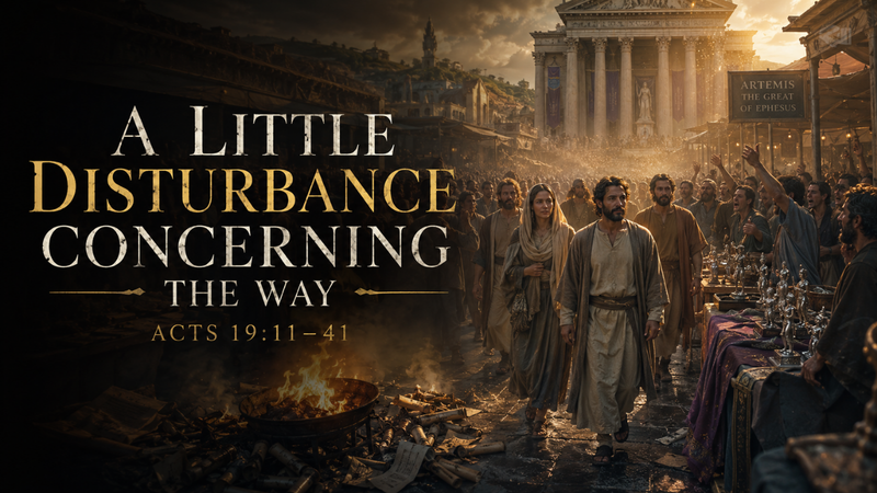 A Little Disturbance Concerning the Way