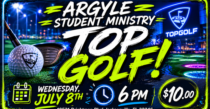 Student Ministry Top Golf