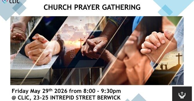 THE CHURCH AT PRAYER - MAY 29th 2026