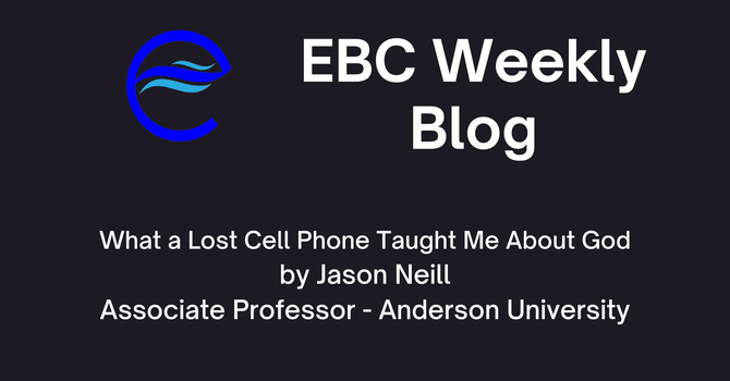 What a Lost Cell Phone Taught Me About God image
