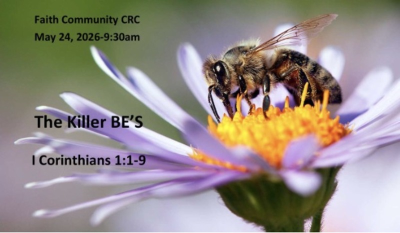 “The Killer Be’s” May 24 2026 A.M. Service