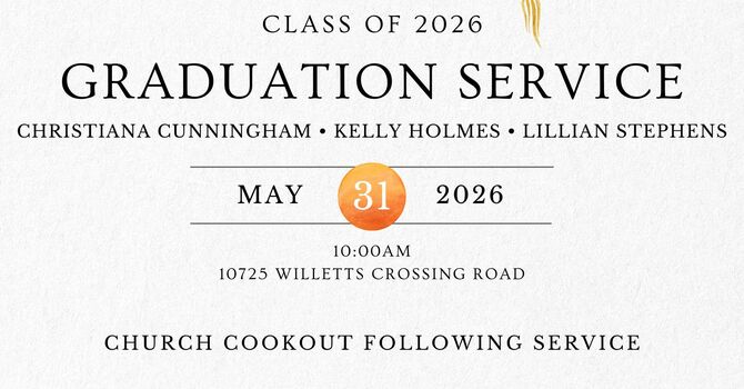 Graduation Sunday & Church Cookout 