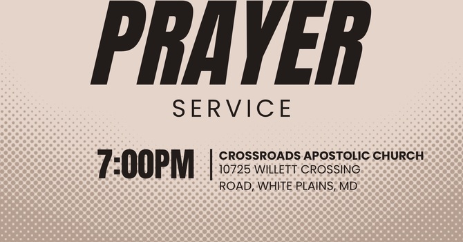 First Thursday Prayer Service