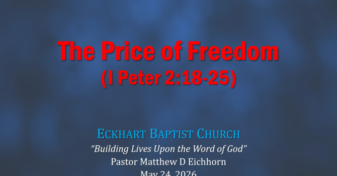 The Price of Freedom