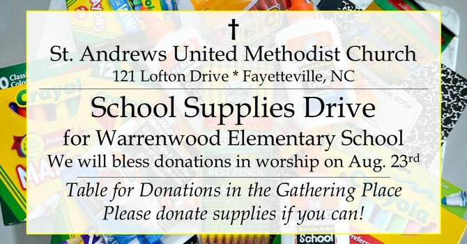 School Supplies Drive