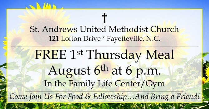 Free 1st Thursday Meal