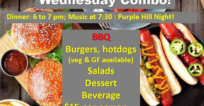 Wednesday Dinner & Music Night