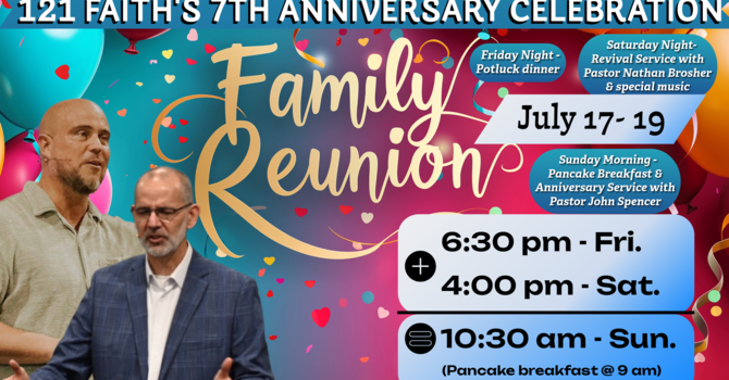 121 Faith Anniversary Celebration Revival