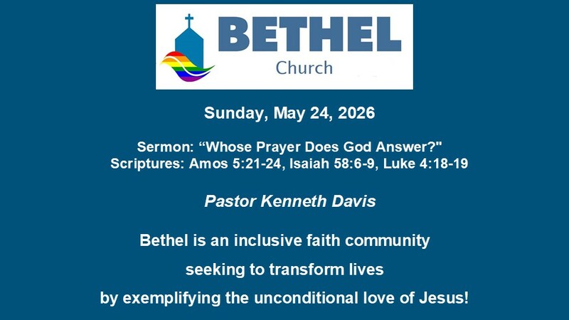 May 24 Worship