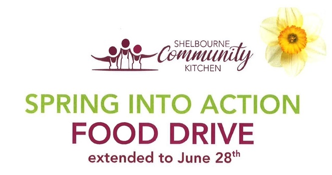 Spring into Action Food Drive - Extended to June 28th