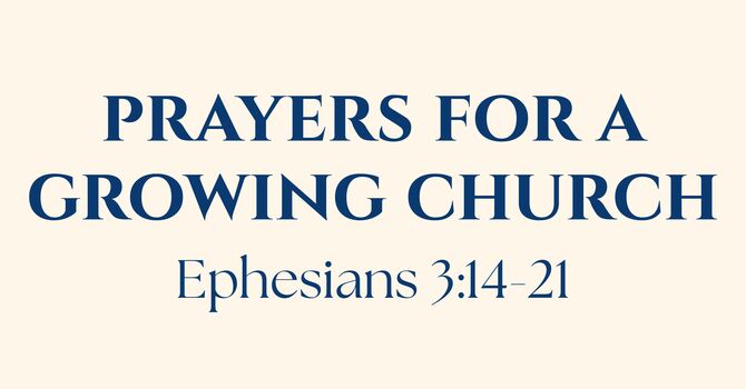 Prayers for a Growing Church