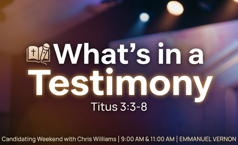 What's in a Testimony?