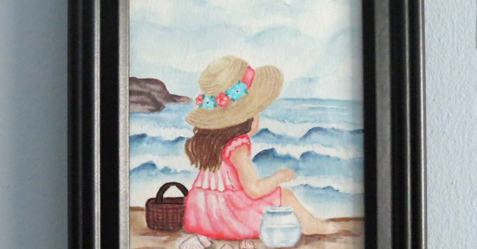 Summer print - Girl image