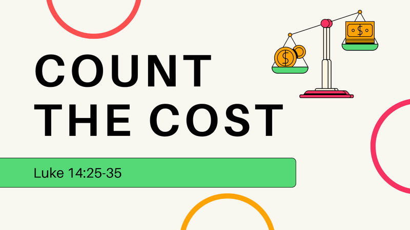 Count the Cost
