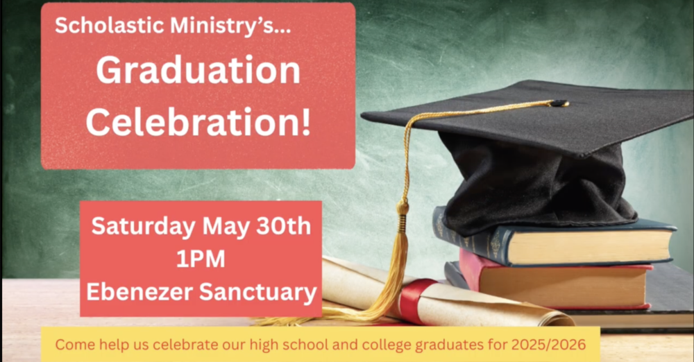 Scholastic Ministry Graduation Celebration