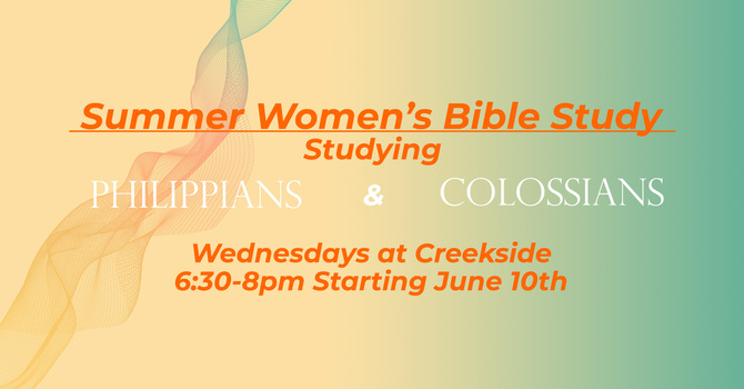 Summer Women's Bible Study
